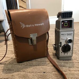 Bell and Howell Vintage Camera and Holder